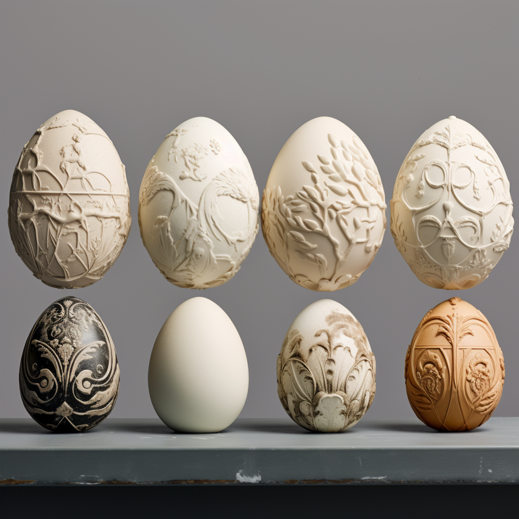 Eggshell Paint is used for a dozen of stylistic choices.